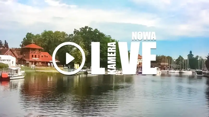 Nowa kamera live - rzeka Węgorapa w Węgorzewie