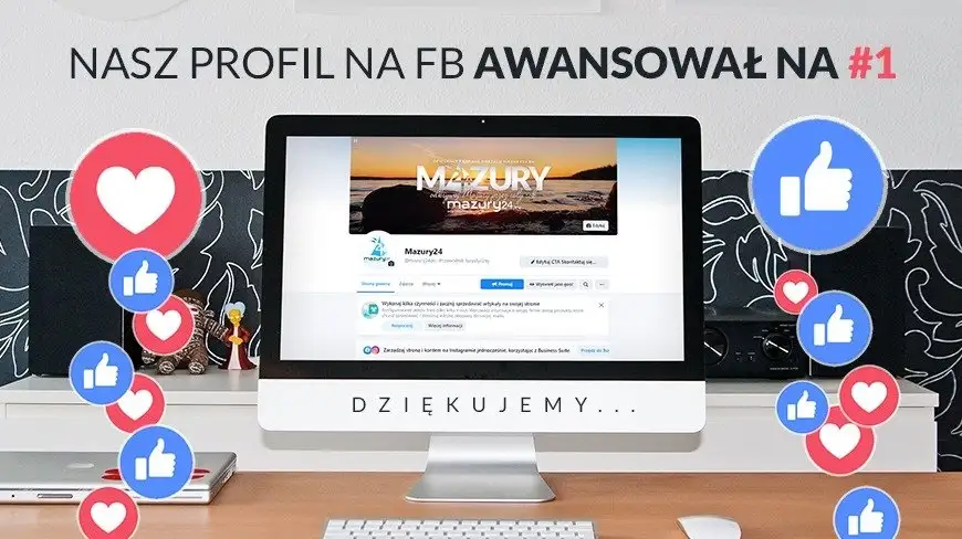 Nasz profil największą społecznością mazurską na Facebook'u