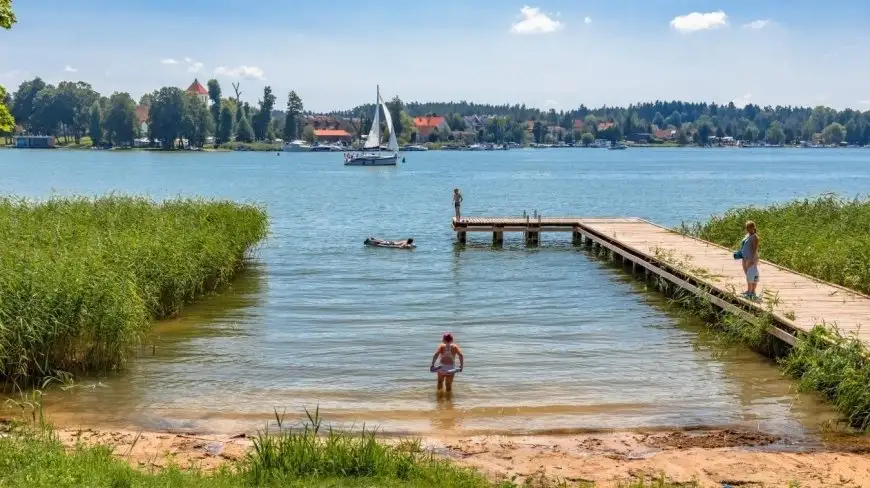 Piknik na plaży w Bogaczewie