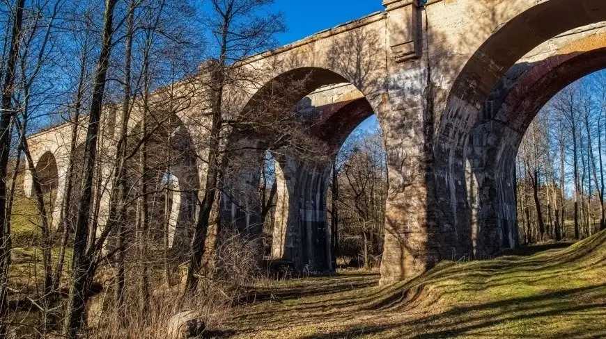 Mosty w Kiepojciach na Mazurach.