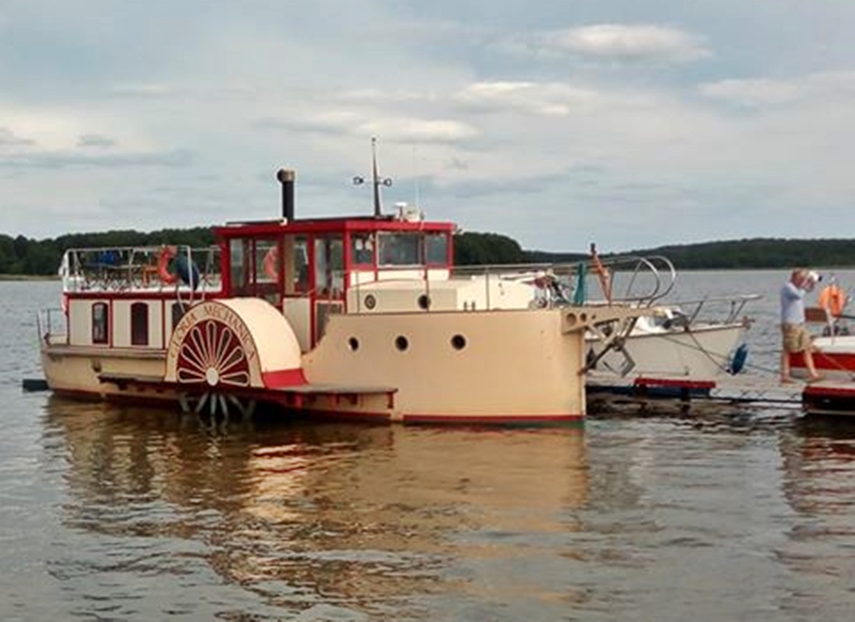 Z Bydgoszczy na Mazury. Rejs niezwykłym statkiem