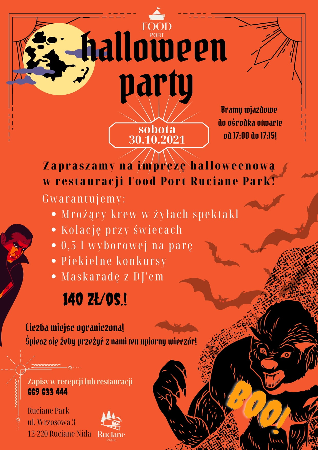 Halloween na Mazurach? Ruciane Park zaprasza