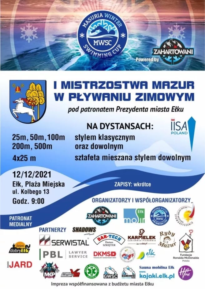 Masuria Winter Swimming Cup w Ełku