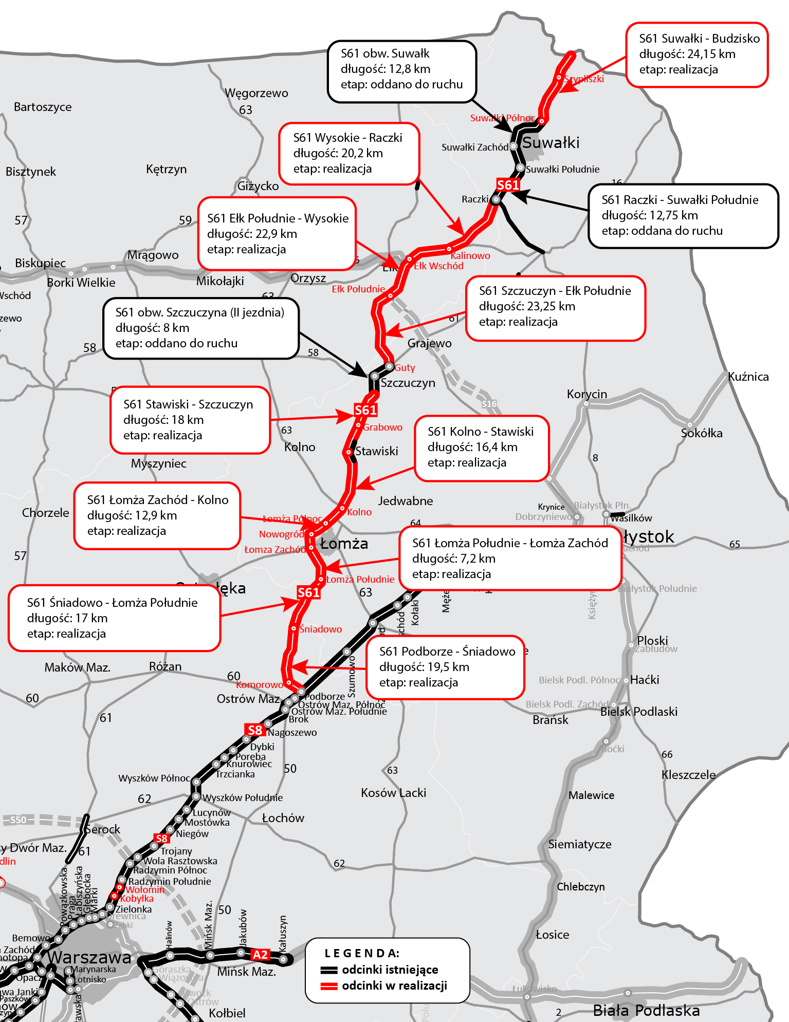 Jak wygląda realizacja Via Baltica na Mazurach?